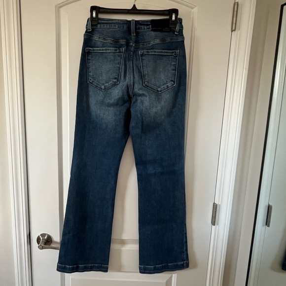 Risen Jeans - High Rise Ankle Length Bootcut Patch Pocket Jeans - Size 27 - EUC - Picture 5 of 13